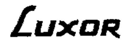 LUXOR trademark