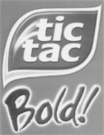 tic tac Bold! trademark