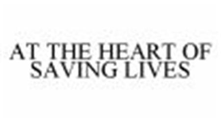 AT THE HEART OF SAVING LIVES trademark