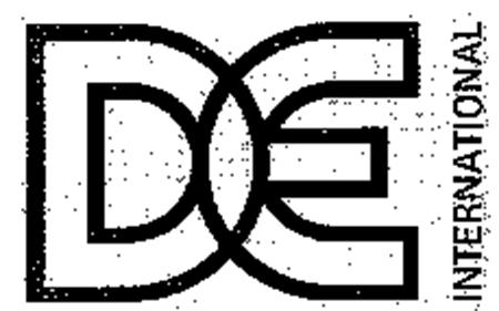 DE INTERNATIONAL trademark