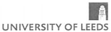 UNIVERSITY OF LEEDS trademark