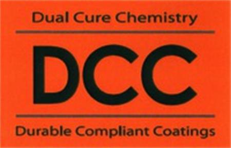 DCC Dual Cure Chemistry Durable Compliant Coatings trademark