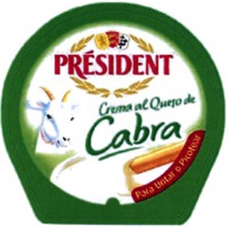 PRÉSIDENT Crema al Queso de Cabra trademark