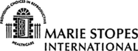 MARIE STOPES INTERNATIONAL PROVIDING CHOICES IN REPRODUCTIVE HEALTHCARE trademark