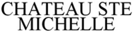 CHATEAU STE MICHELLE trademark