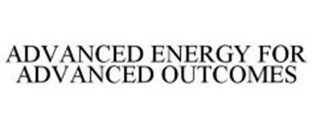 ADVANCED ENERGY FOR ADVANCED OUTCOMES trademark