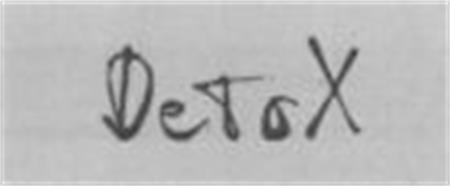 DetoX trademark